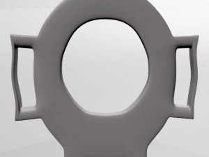 幼児用トイレシート 01 3Dモデル