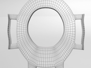 Toddler Potty Seat 01 3D Model