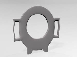 Toddler Potty Seat 01 3D Model