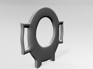 Toddler Potty Seat 01 3D Model