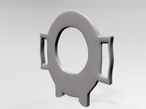 Toddler Potty Seat 01 3D Model