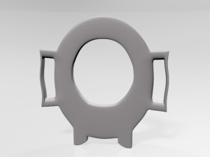 Toddler Potty Seat 01 3D Model