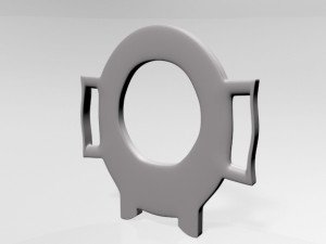 Toddler Potty Seat 01 3D Model