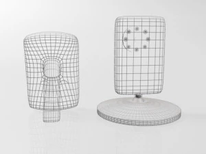 Elektroniczna niania wideo dla dzieci i aparat cyfrowy 01 Model 3D