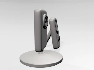 Elektroniczna niania wideo dla dzieci i aparat cyfrowy 01 Model 3D