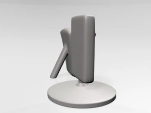 Elektroniczna niania wideo dla dzieci i aparat cyfrowy 01 Model 3D