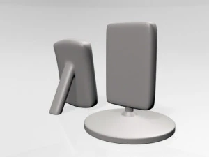 Elektroniczna niania wideo dla dzieci i aparat cyfrowy 01 Model 3D