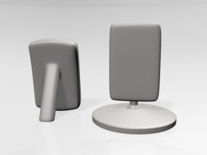 Baby Video Monitor and Digital Camera 01 Modello 3D
