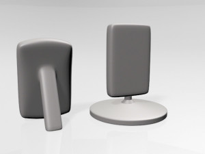 Baby Video Monitor and Digital Camera 01 Modello 3D