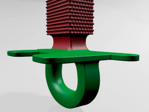 Baby Teething Toy 02 3D Model