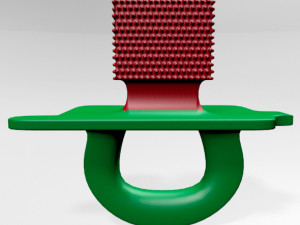 Baby Teething Toy 02 3D Model