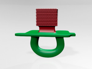 Baby Teething Toy 02 3D Model