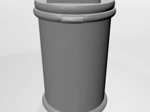 おむつペール一式 02 3Dモデル