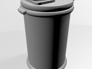 Complete Diaper Pail 02 3D Модель