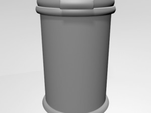 Complete Diaper Pail 02 3D Модель