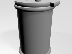 Complete Diaper Pail 02 3D Модель