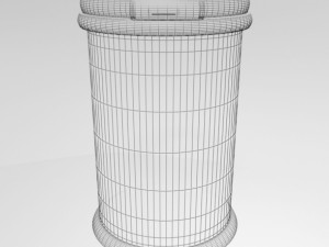 Complete Diaper Pail 02 3D Модель