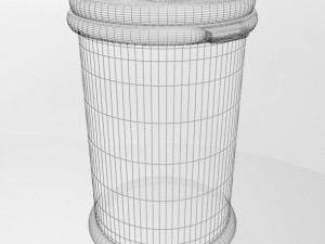 Complete Diaper Pail 02 3D Модель