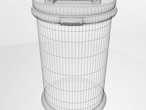Complete Diaper Pail 02 3D Модель