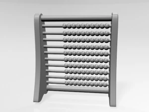 Abacus 01 3D Model