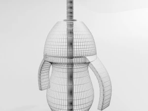 Straw Cup 01 3D Model