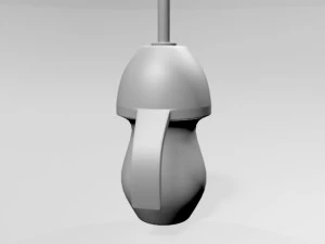 Straw Cup 01 3D Model