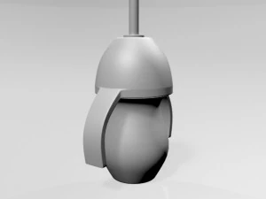Straw Cup 01 3D Model