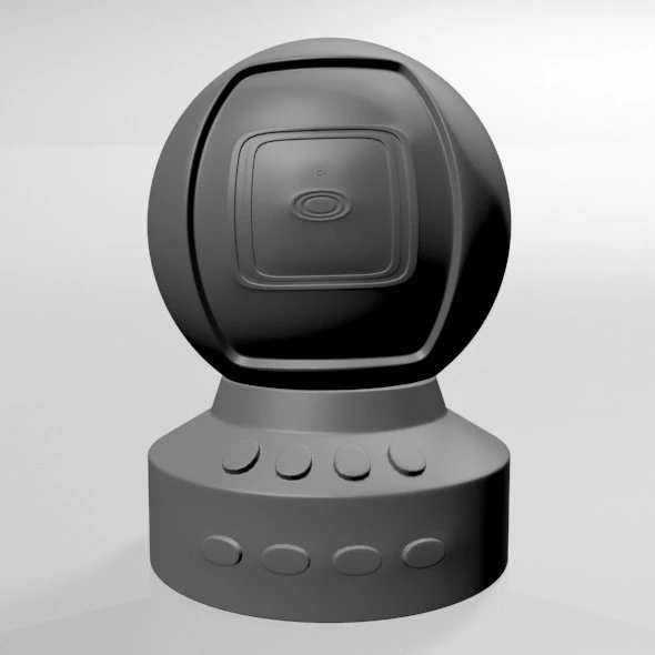 Baby Video Monitor and Digital Camera 02 3D Model .c4d .max .obj .3ds .fbx .stl .blend 