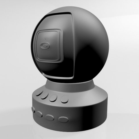 Baby Video Monitor And Digital Camera 02 3D Модель In Видео 3DExport