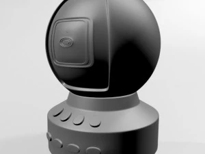 Baby Video Monitor and Digital Camera 02 3D Model