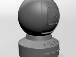 Baby Video Monitor and Digital Camera 02 3D Модель