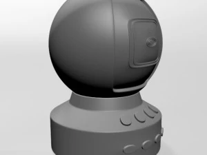 Baby Video Monitor and Digital Camera 02 3D Model