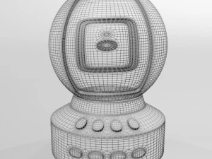 Baby Video Monitor and Digital Camera 02 3D Model