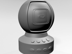 Baby Video Monitor and Digital Camera 02 3D Модель