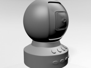 Baby Video Monitor and Digital Camera 02 3D Модель