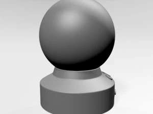 Baby Video Monitor and Digital Camera 02 3D Model