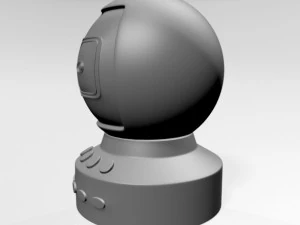 Baby Video Monitor and Digital Camera 02 3D Model