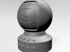 Baby Video Monitor and Digital Camera 02 3D Модель