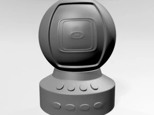 Baby Video Monitor and Digital Camera 02 3D Model