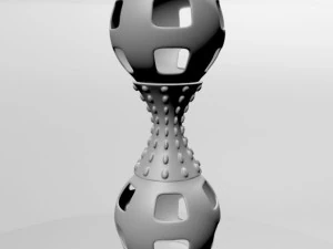 &Ccedil;ıngırak ve Duyusal Diş Kaşıyıcı Oyuncak 02 3D Model