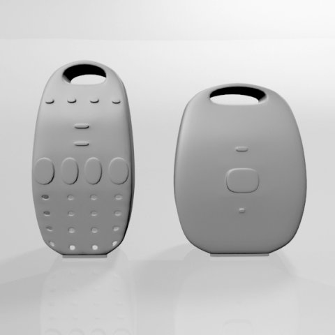 Baby Audio Monitors 01 3D-Modell .c4d .max .obj .3ds .fbx .stl .blend 
