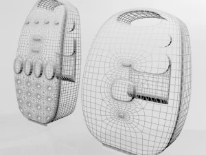 Baby Audio Monitors 01 3D Model
