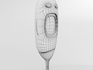 Rectal Thermometer 01 3D Model