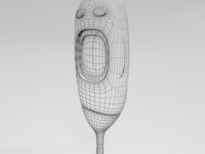 Rectal Thermometer 01 3D Model