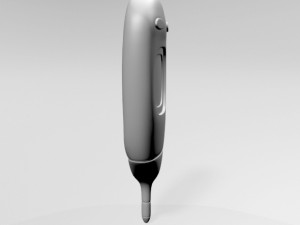 Rectal Thermometer 01 3D Model