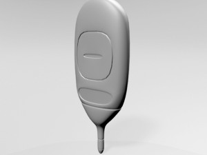 Rectal Thermometer 01 3D Model