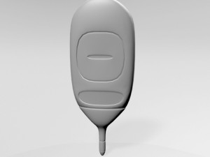 Rectal Thermometer 01 3D Model