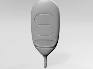 Rectal Thermometer 01 3D Model