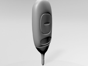 Rectal Thermometer 01 3D Model