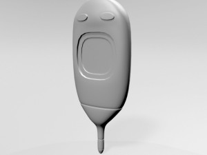Rectal Thermometer 01 3D Model